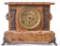 Antique Seth Thomas Mantle Clock with Mercury Heads and Paw Feet