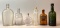 Group of 6 Antique Glass Bottles