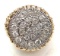 14k Yellow Gold and Diamond Cluster Ring w/ Appraisal