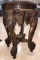 Antique Ornate Elephant Side Table