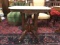 Antique Marble Top Side Table