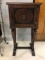 Antique Copper Lined Humidor Side Table