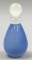 Stevens & Williams Art Glass Opaque Blue Glass Cologne w/Stopper
