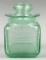 Steuben Pomona Green Apothecary Jar w/ Stopper