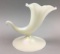Steuben Calcite Cornucopia Art Glass Vase #6119