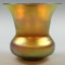 Steuben Gold Aurene Shade Vase #2533