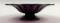 Steuben Amethyst Ribbed Footed Bowl