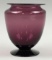 Signed Steuben Amethyst Vase #938