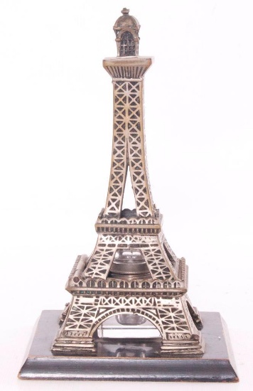 Antique Eiffel Tower Ink Well