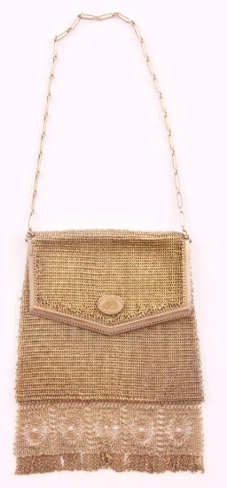 Antique Whiting and Davis Mesh Purse