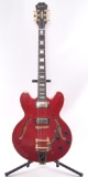 Epiphone Model Dot ES 355 CH Bigsby Electric Guitar with Epiphone Hard Case
