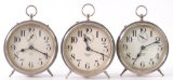 Group of 3 Vintage Westclox Big Ben Alarm Clocks