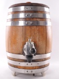 Vintage Oak Root Beer Dispenser Barrel