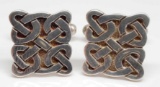 Sterling Silver Celtic Knot Cufflinks