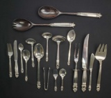 18 pieces : International Silver 