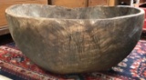 Large Primitive Wooden Tub/Bowl
