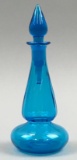 Steuben Blue Swirl Cologne Bottle