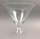 Steuben Clear Crystal Vase