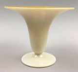 Steuben Gold Aurene Trumpet Vase