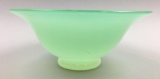 Steuben Jade Green and Alabaster Bowl