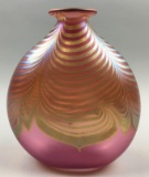Correia Art Glass Gold Ruby 