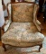 Vintage floral pattern chair