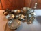 Group of Vintage pewter and other pieces