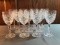 Group of Vintage Waterford Crystal stemware glasses