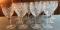 Group of 13 Vintage Waterford Crystal stemware glasses