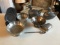 Group of Vintage pewter and other items