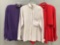 Group of 3 : Vintage Gucci Silk Blouses
