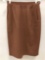 Vintage Burberry Wool Pencil Skirt