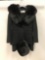 Ernst Strauss Women's Wool Suit w/ Fur Collar and Muff