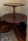 Antique 2 tiered Pie Crust Table