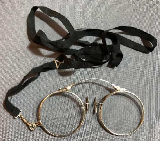 Antique 14k Yellow Gold Glasses