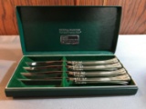 Reed and Barton knife set in box