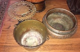 Group of 3 vintage pail, bowl and more