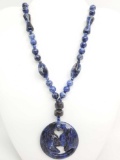 Lapis Necklace and Pendant