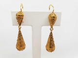 14k Yellow Gold Earrings