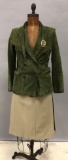 Vintage Gucci Women's Jacket and Wool Skirt