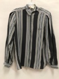 Vintage Gucci Silk Striped Blouse