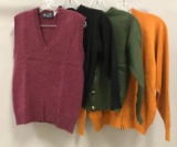 Group of 4 : Vintage Burberry Women's Sweaters
