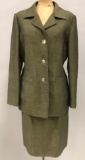 Vintage Oscar De La Renta Women's Wool/Mohair Suit