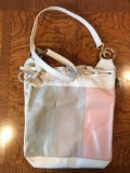 Vintage Gucci Color Block Drawstring Shoulder Bag