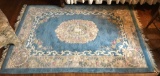 Woven accent rug