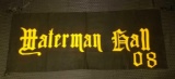 Antique 1908 Notre Dame - Waterman Hall Felt Banner