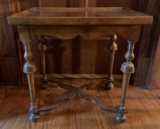 Antique Baker Walnut Side Table