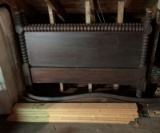 Antique wooden Headboard and Footboard