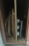 Cabinet of Wood Cutting Boards and more