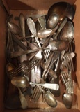 Group of Silver and Silverplate Flatware